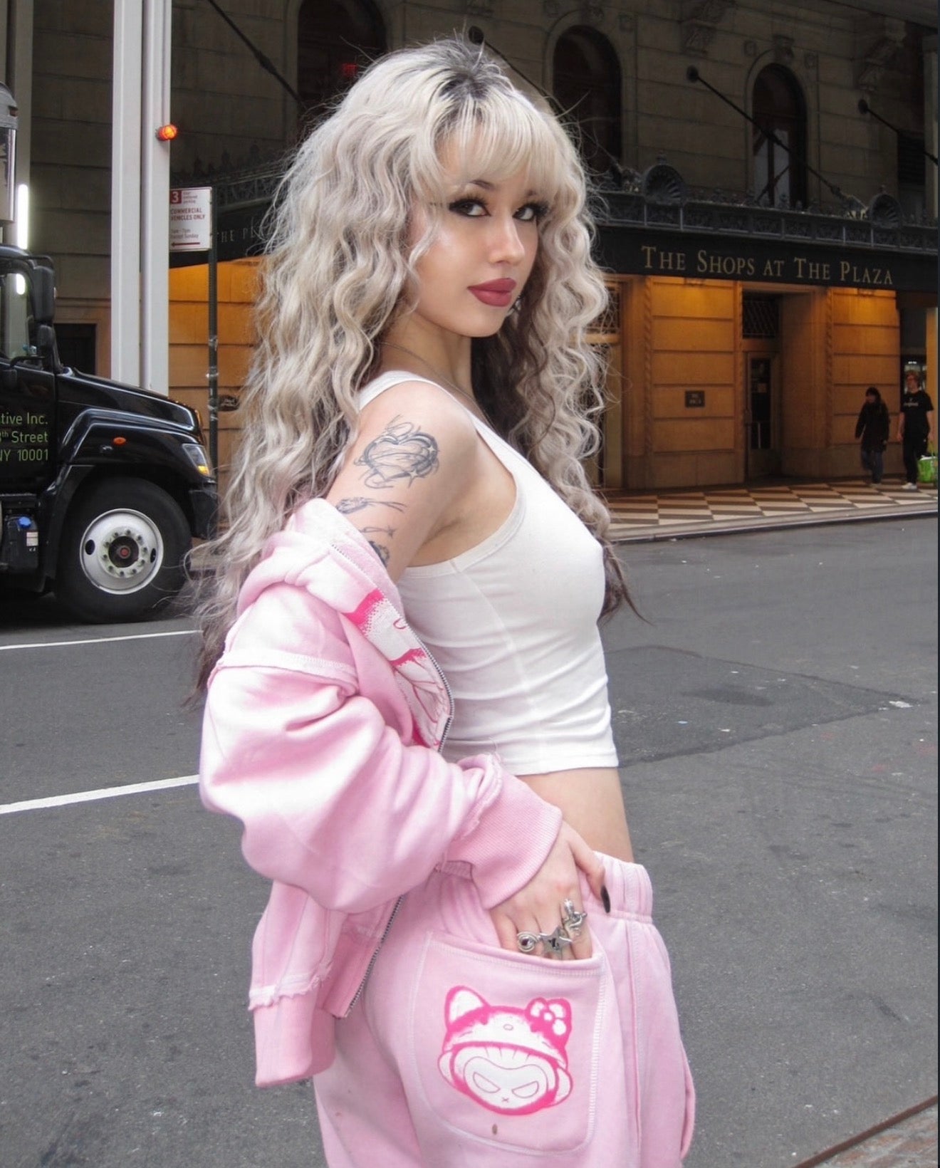 “TWIN COUTURE” PINK SWEATPANTS