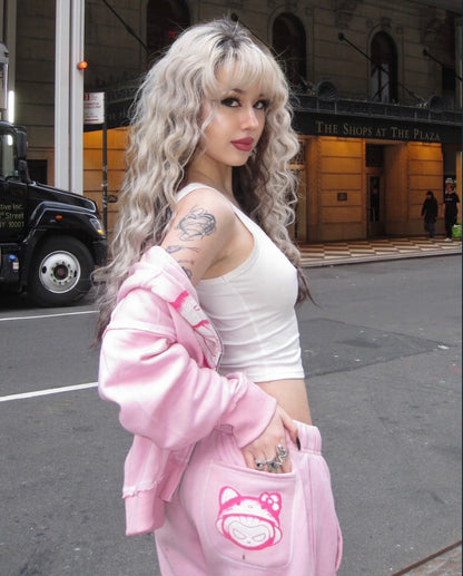 “TWIN COUTURE” PINK SWEATPANTS