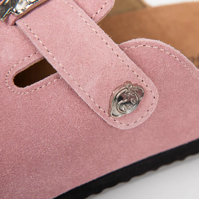 "COQUETTE" PINK CLOGS