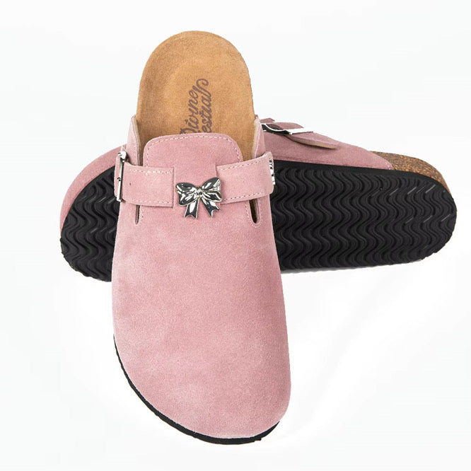 "COQUETTE" PINK CLOGS