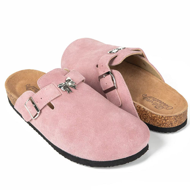 "COQUETTE" PINK CLOGS